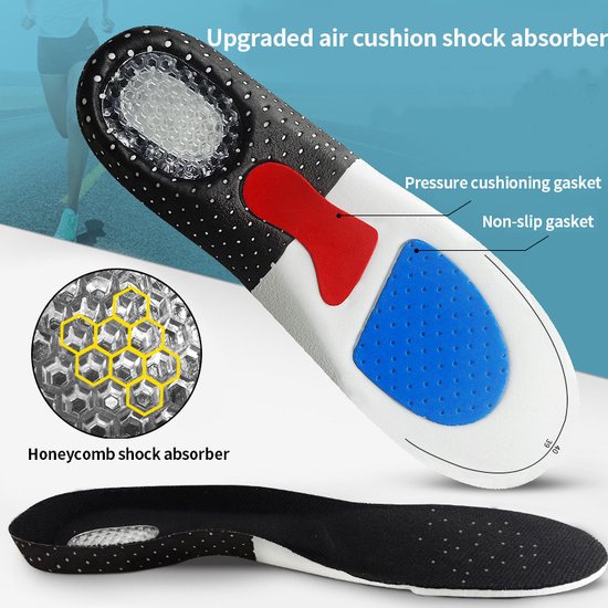 Orthopedische Binnenzool Steunzool Platvoet Running Inlegzolen voor Schoenen Zool Orthopedische Inlegzolen Voor Voeten Gemak Druk kopen vanaf een prijs van 1.59