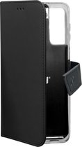 Case Celly Samsung S22 5G wallet case black