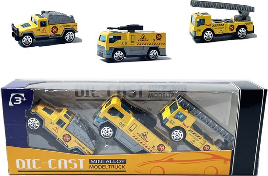 Speelgoed mini auto's set 8 stuks - model auto's Diecast - mini alloy voertuigen set van Artikelnummer123 — afbeelding 2