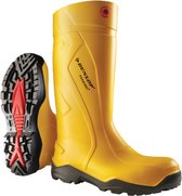 Dunlop Purofort+ C762241 Full Safety Geel S5 - Geel/Zwart - 36