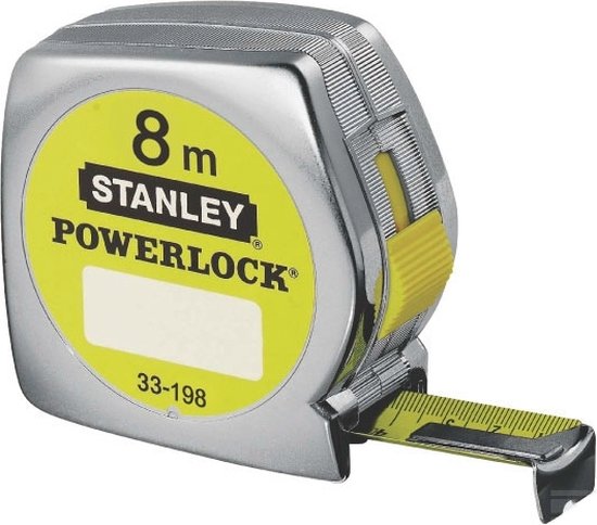 Stanley 1-33-198 8m - 25mm Rolbandmaat Powerlock 8m - 25mm - STANLEY