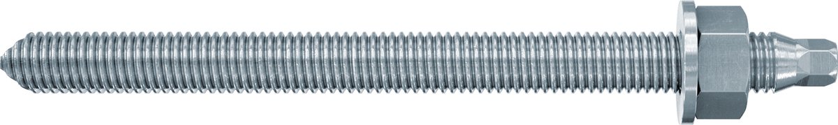 Fischer 10x Ankerstang RG M 12 x 120 mm galvanisch verzinkt staalkwaliteit 5.8 - 535010