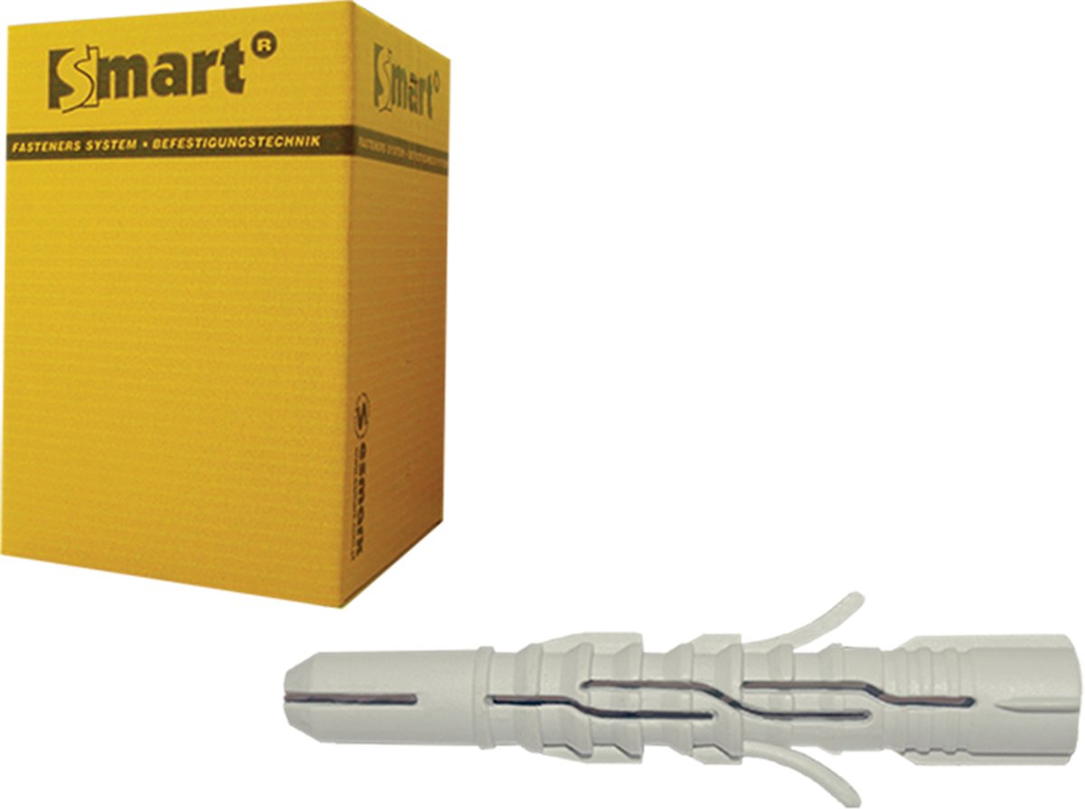 SMART | Sterk nylon multifunc. plug Ø 8x60 | 100 st
