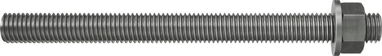 Fischer Ankerstang FIS A M16 x 200 elektrolytisch verzinkt 8.8 - 517939