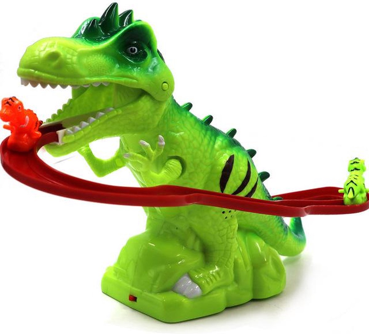 Toboggan Dinosaurus avec figurines de jeu dino - PREHISTORIC THE TUNNEL -  avec son et