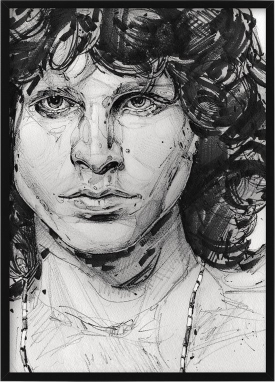 Jim Morrison - canvas - 70 x 50 cm
