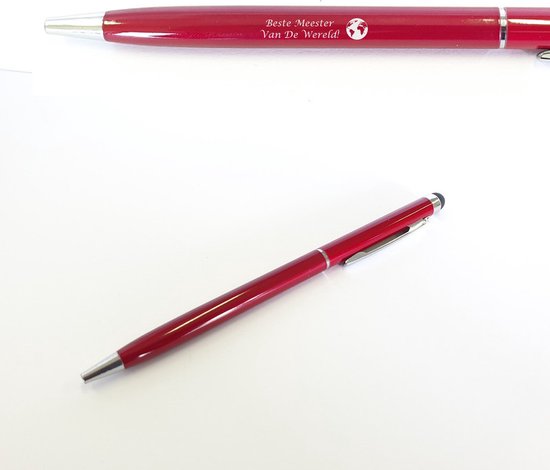 Pen Met Gravering - Beste Meester Van De Wereld