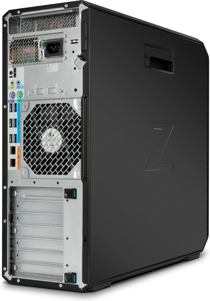HP Z6 G4 4208 Tower Intel® Xeon® Silver 32 GB DDR4-SDRAM 1000 GB SSD Windows 10 Pro for Workstations Workstation Zwart