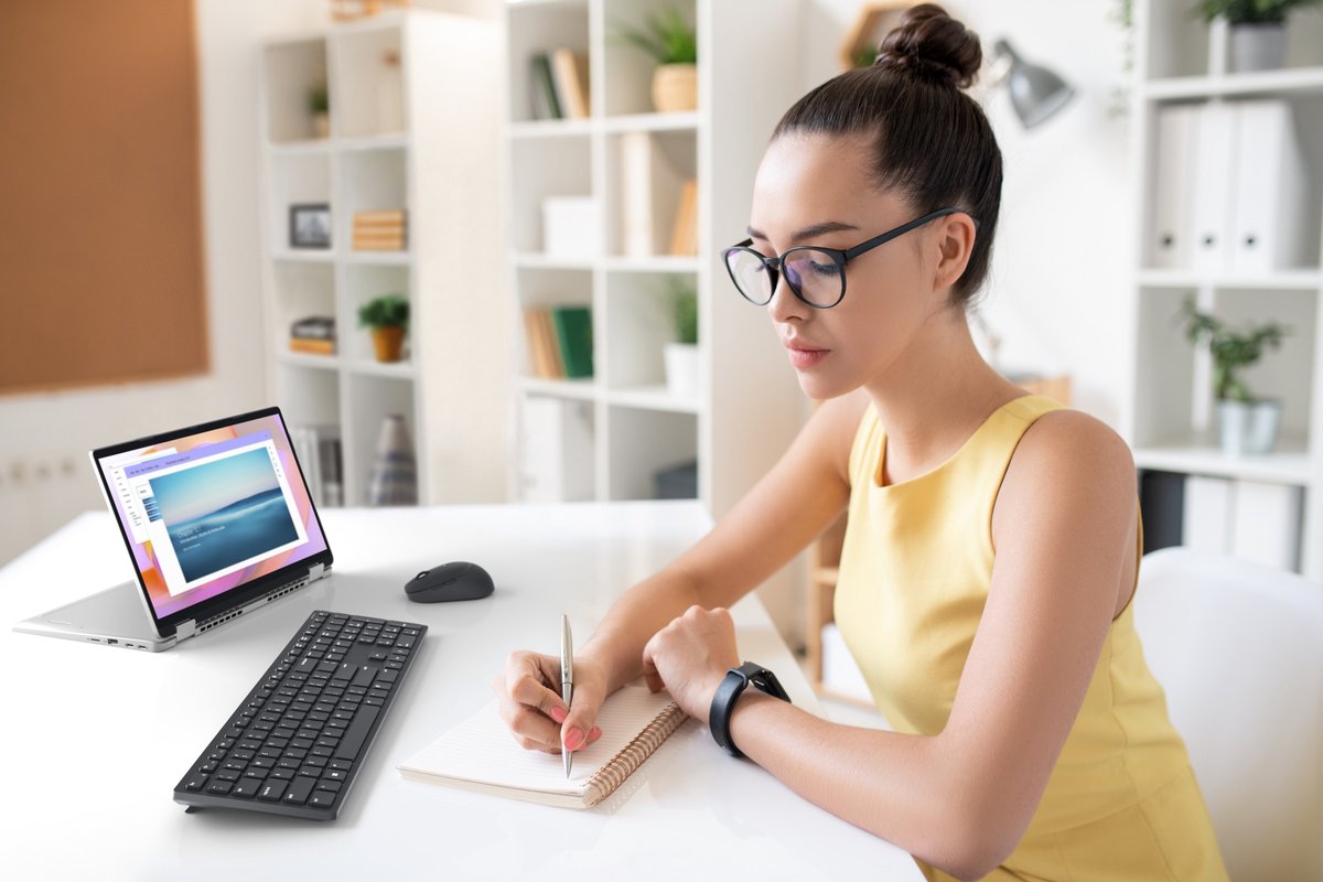Dell KB500 draadloos toetsenbord - stille, ergonomische typen thumbnail 2