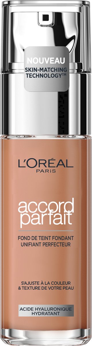 L’Oréal Paris - Accord Parfait Foundation - 2R/C - Natuurlijk Dekkende Foundation met Hyaluronzuur en SPF 16 - 30 ml