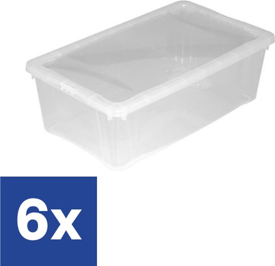 Fetcoi Schoenendoosset, transparante schoenendoos, schoenendozen, transparante schoenbox, 20 x schoenbox transparant stapelbaar schoenopbergbox kunststof schoenendoos (33 x 23 x 14 cm