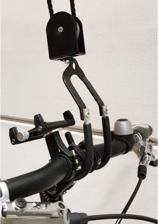 Mirage Fietslift Superlifter 57kg Staal Zwart 11-delig