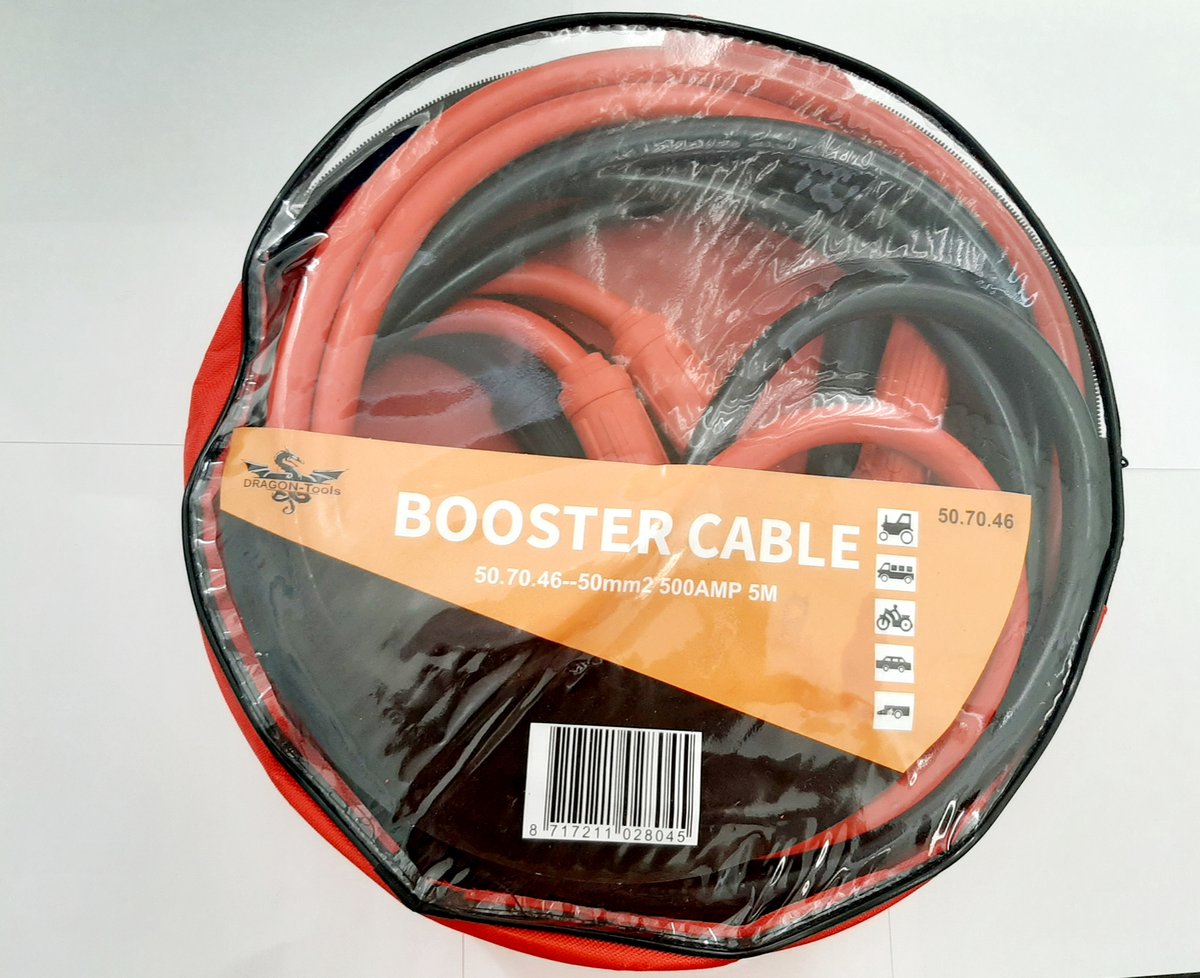 Startkabel set 50 mmÂ² 5 meter