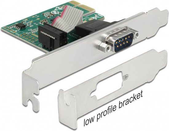 DeLOCK 9-pins SUB-D PCI-Express kaart