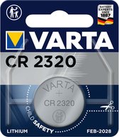 Varta CR2320 Lithium knoopcel-batterij / 1 stuk