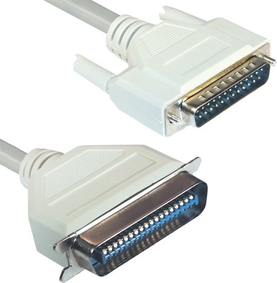 Parallelle EPP High Speed printerkabel 25-pins SUB-D - 36-pins ...