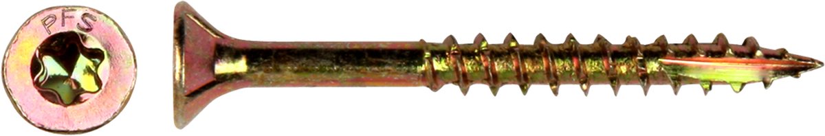 PGB Spaanderplaatschroef VZK-T 6,0x080mm (200 stuks)