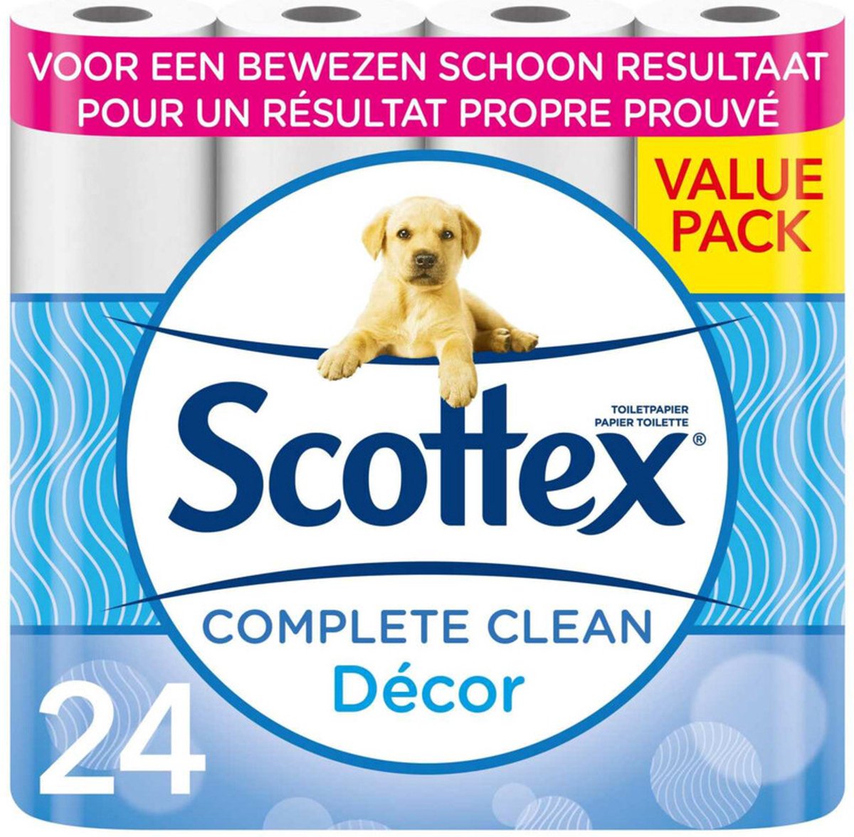 Papier WC Scottex Complete Clean 2 plis – 24 rouleaux | bol.com