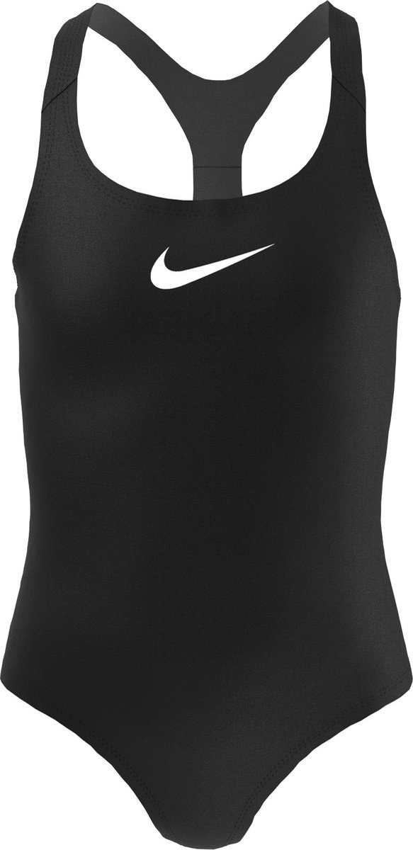 Nike Meisjes Badpak Racerback Solid Zwart — afbeelding 6