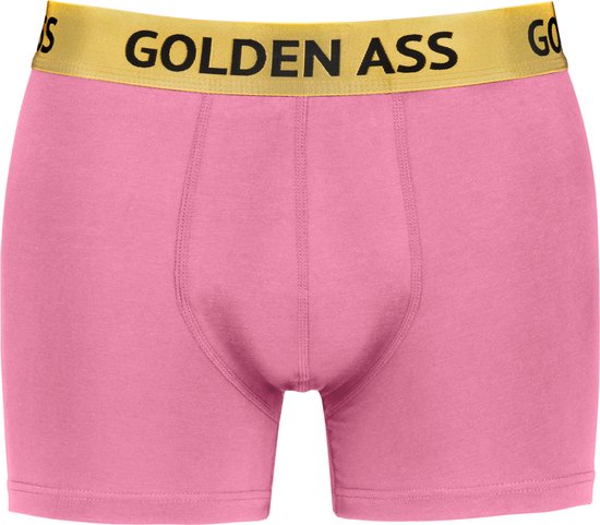 Golden Ass - Heren boxershort roze XL