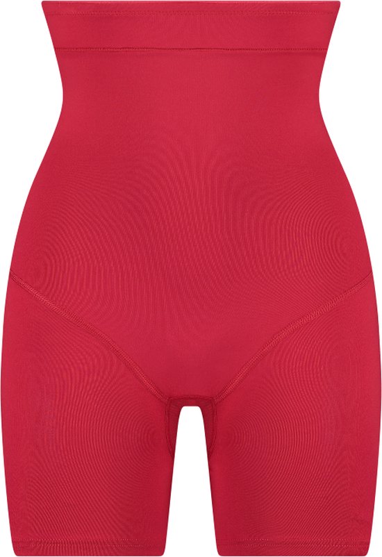 RJ Bodywear - Pure Color Shape - Dames Corrigerende Short - Donkerrood - L