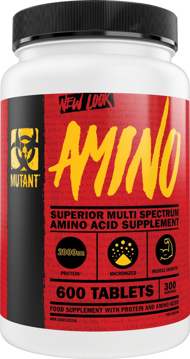 Goedkoopste Mutant Amino 600tabl