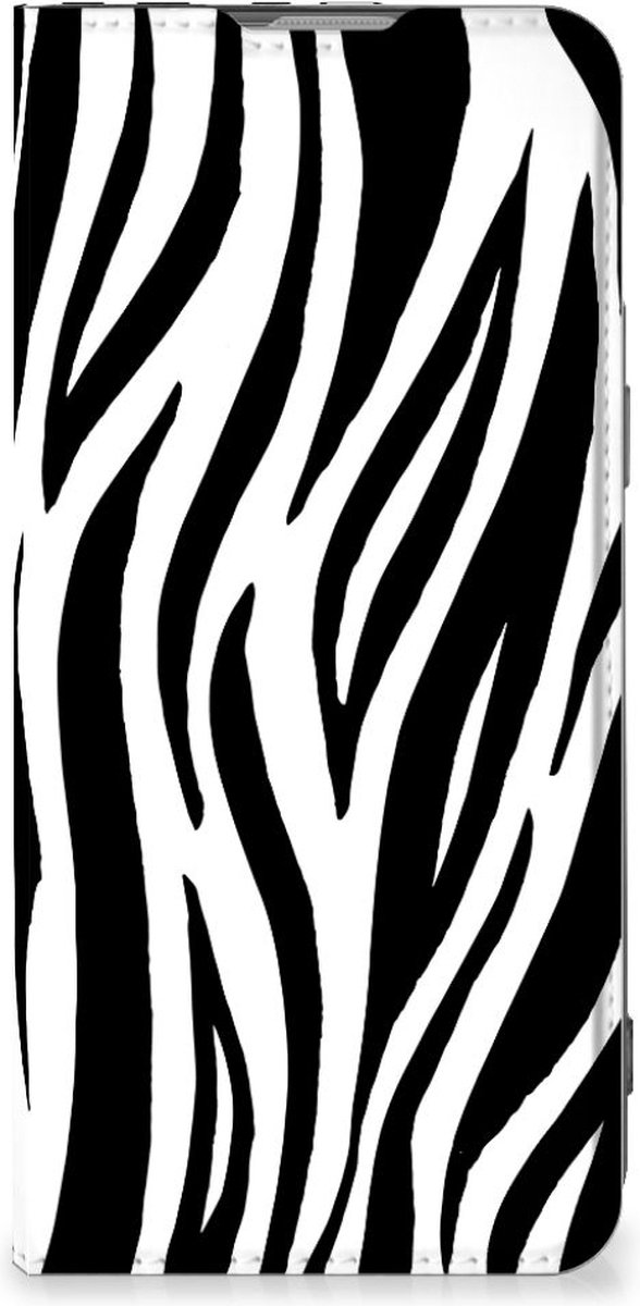 Book Case voor OnePlus Nord 2T Hoesje maken Zebra