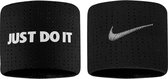 Nike polsbandjes Dri-Fit Terry - Zwart/Wit - One Size