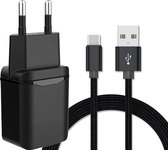 Chargeur rapide Phreeze® avec chargeur USB-C pour Samsung S21/S20/S10/A51/A53/S22/A13/A50/S9/A52 - Quick Charge 2.1A - Adaptateur USB certifié avec câble USB-C