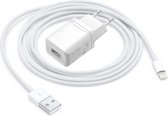 Phreeze 12W USB Power Adapter - Geschikt voor oudere iPhone - Oplader met Kabel 3 Meter