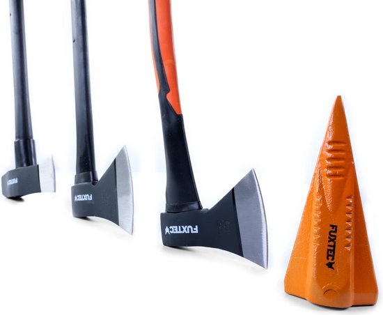 FUXTEC bijl set van 4 - Hatchet - Hakbijl - Kloofbijl - Houtklievergranaat - FX-AX4 van FUXTEC — afbeelding 3