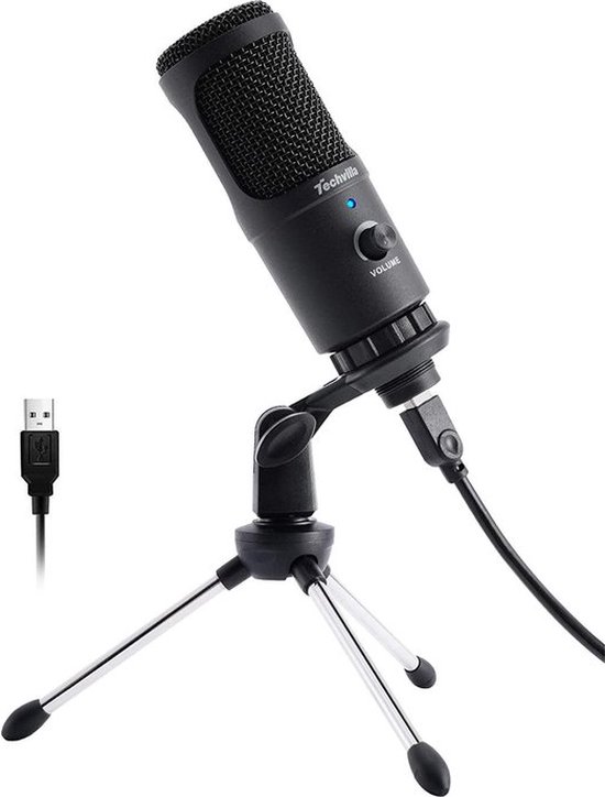 Voorspeller Ideaal Fabrikant Microfoon voor pc - Microfoon usb - Gaming microfoon - Ingebouwde  geluidskaart van... | bol.com