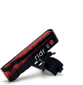 RIDR Laser Lights - feux de vélo - feu arrière avec laser - LED USB - étanche