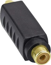 S-VHS (m) - Composiet RCA (v) adapter / zwart