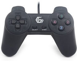 Techmade JPD-UB-01 - USB Gamepad - 10 Programmeerbare Knoppen - PC Compatibel - Bedraad