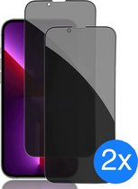 iPhone 14 Pro Max Privacy Screenprotector - Privacy Beschermglas iPhone 14 Pro Max - iPhone 14 Pro Privacy glass - Privacy Screen Protector iPhone 14 Pro Max - iPhone 14 Pro MaxBeschermglas - 2 Stuks