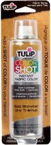 Tulip ColorShot spray de couleur instantanée pour tissus Gold métallisé