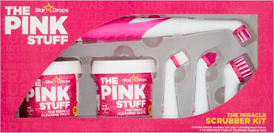 The Pink Stuff The Miracle Schoonmaak Pasta Kit - De ultieme beginners bundel voor The Pink Stuff - Schoonmaak set