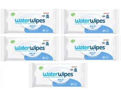 WATERWIPES Set van 5 verpakkingen van 60 doekjes
