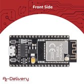 AZDelivery 3 x Kit NodeMCU ESP32 S Wifi Bluetooth Audio avec carte de développement de modules BLE MCU 2,4 GHz WiFi Dual Core CPU Microcontrôleur