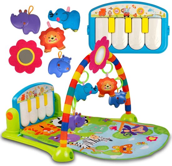 Play & Go Foam Puzzel Speelmat | Roadmap Icons - Lazy Lama Kids Conceptstore