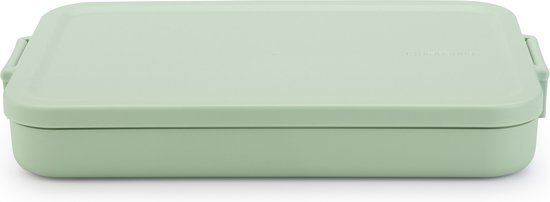 Brabantia Make & Take Lunchbox - Plat - Plastique - Vert Jade