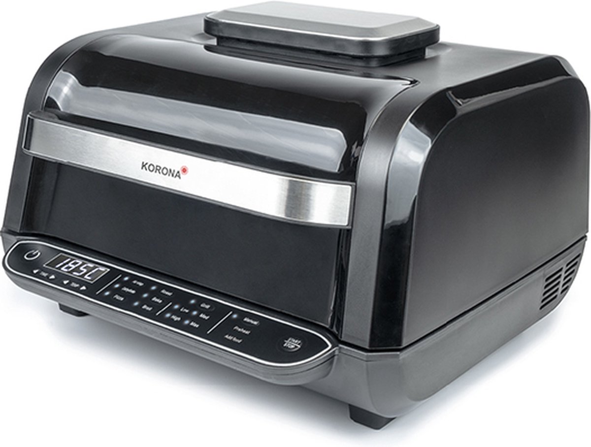 Korona 46160 - Multifunctionele Grill en Airfryer - 8 Kookfuncties -