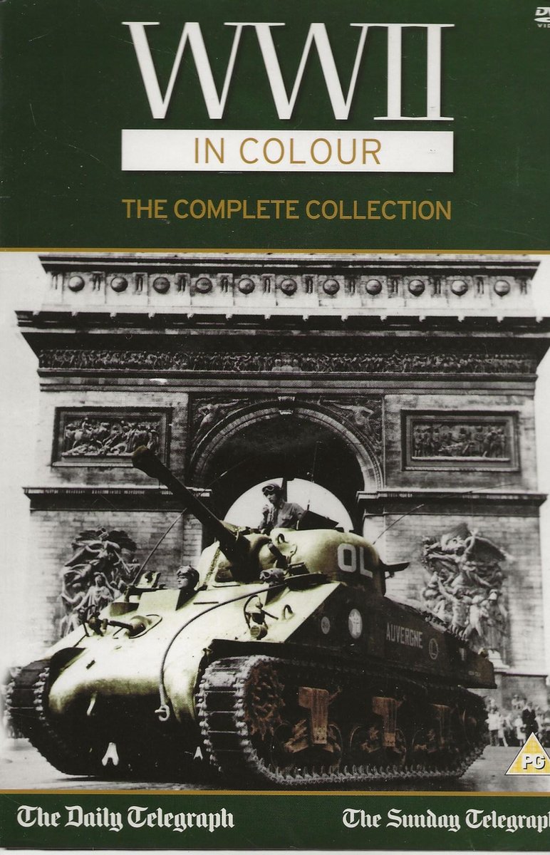 WWII / WORLD WAR II in colour 7 DVD IMPORT