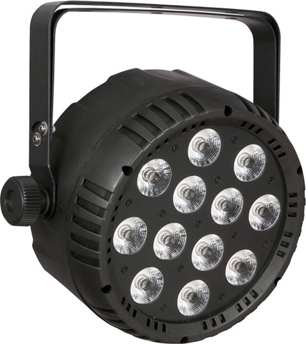 LED par Showtec Club Par 12/4 RGBW 12 x 8 W zwart