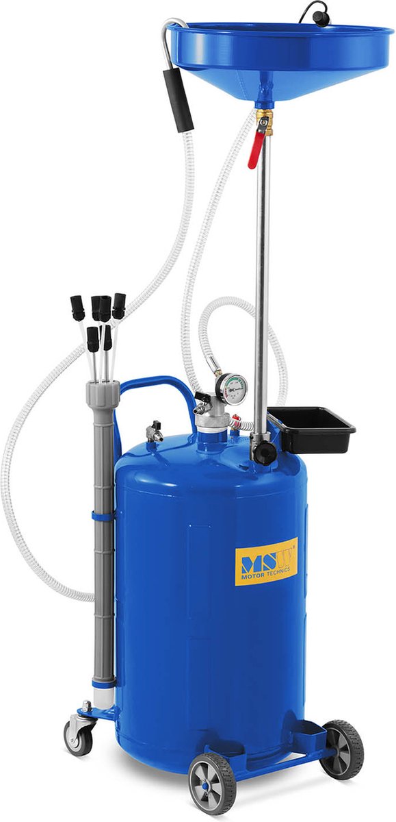Olieaftapapparaat - 70 L - MSW