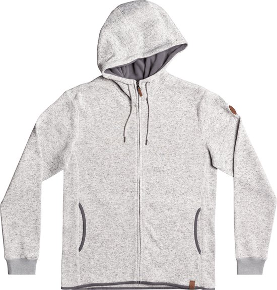 Quiksilver Keller Zip Hoodie Heren Maat XL Donkergrijs