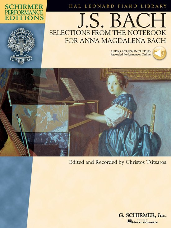 Selections From The Notebook Anna Magdalena Bach - cover