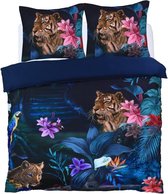 Husch Dekbedovertrek Jungle Tiger - 200x200/220 - Tijger