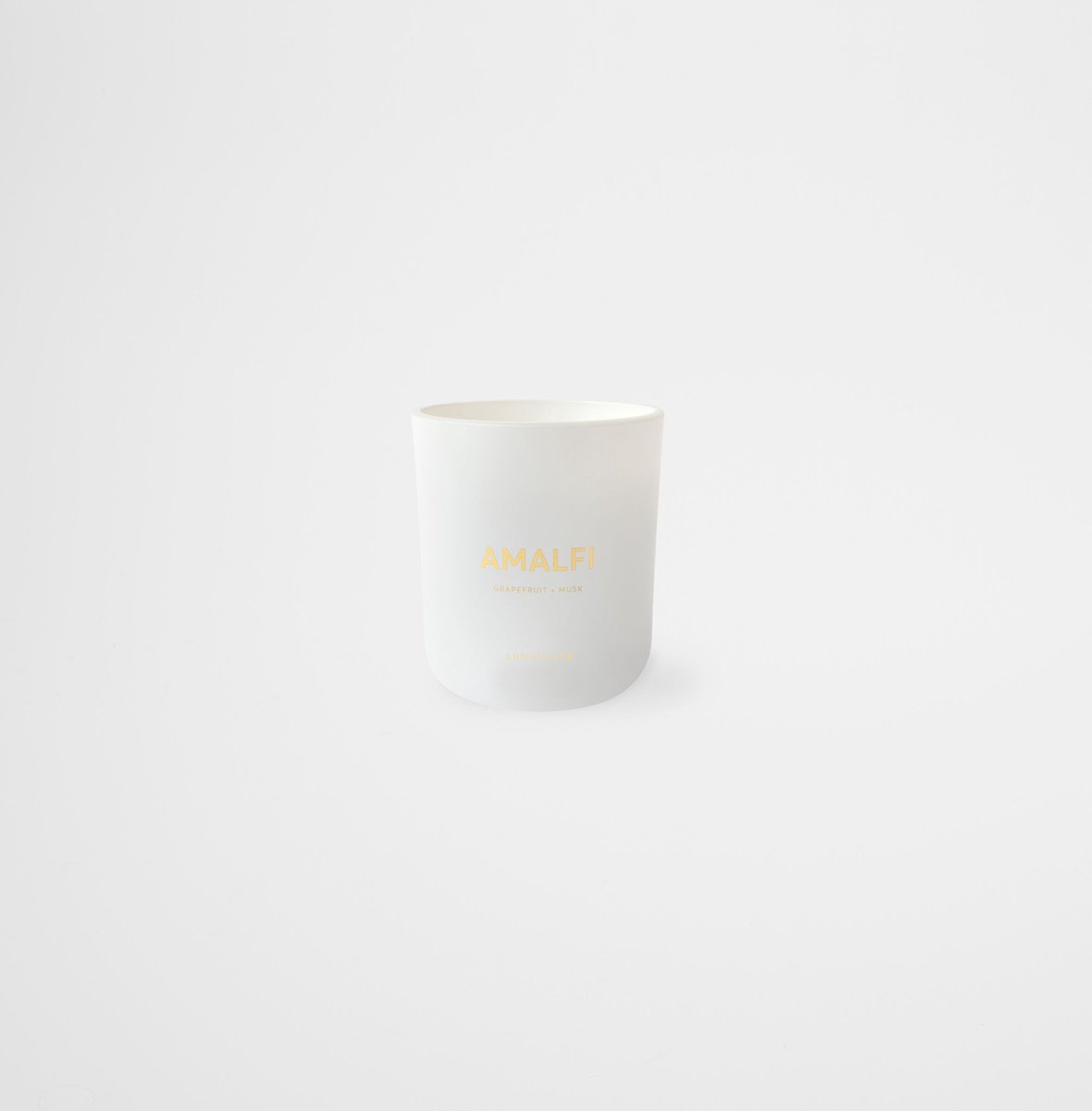 Sunnylife - Candles & Fragrance Geurkaars Amalfi Grapefruit Musk - Kokosnoot Wax - Wit